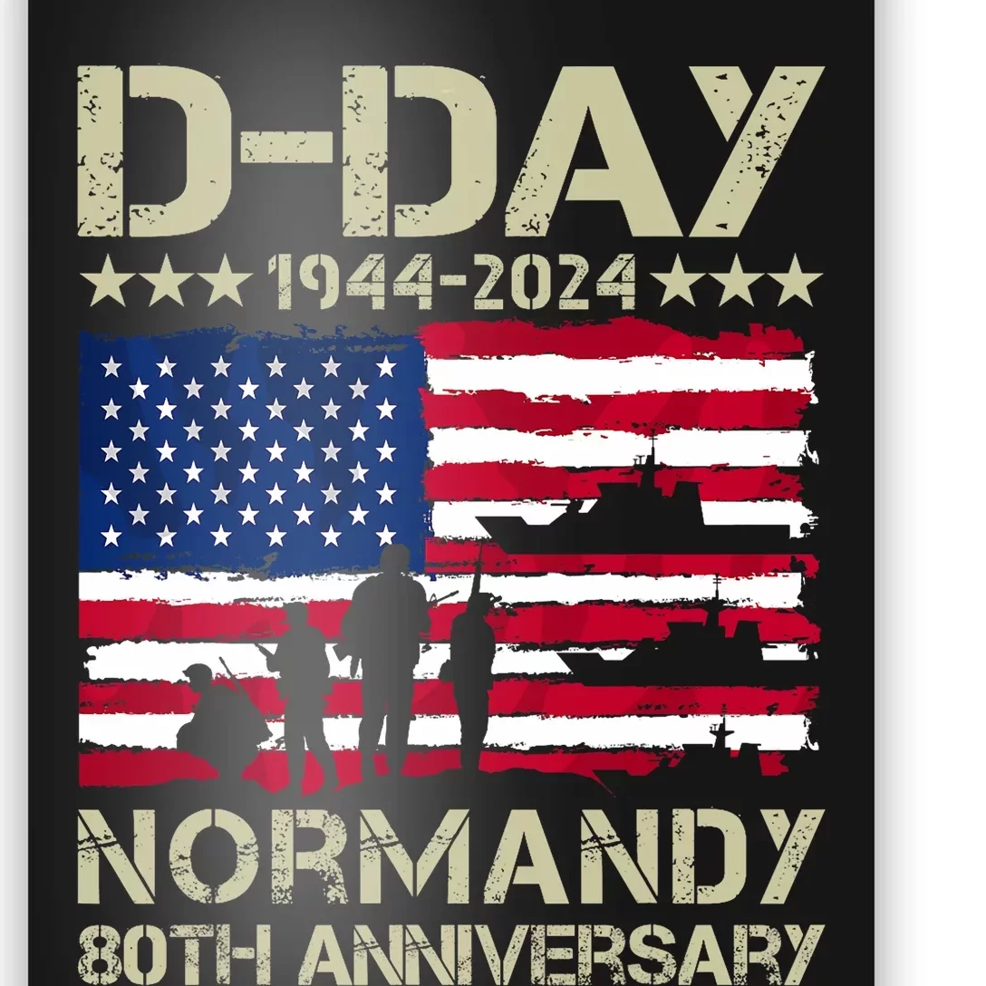 Operation Overlord 1944 Dday 2024 80th Anniversary Normandy Poster