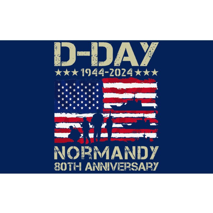 Operation Overlord 1944 Dday 2024 80th Anniversary Normandy Bumper Sticker