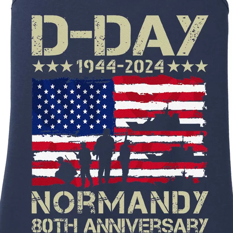 Operation Overlord 1944 Dday 2024 80th Anniversary Normandy Ladies Essential Tank