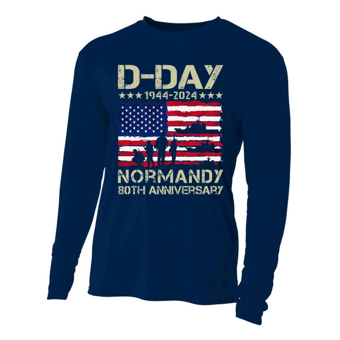 Operation Overlord 1944 Dday 2024 80th Anniversary Normandy Cooling Performance Long Sleeve Crew