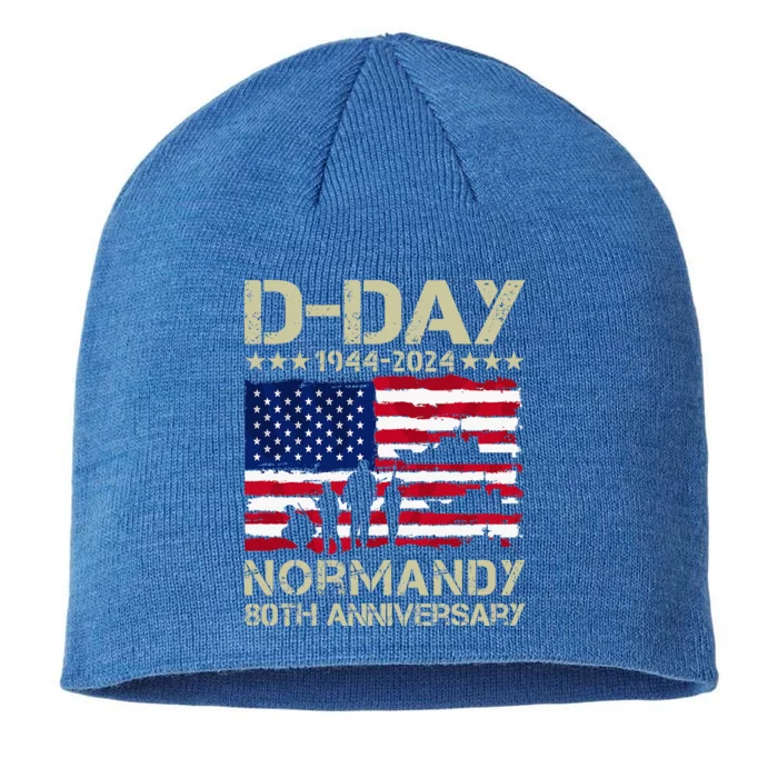 Operation Overlord 1944 Dday 2024 80th Anniversary Normandy 8 1/2in Sustainable Knit Beanie