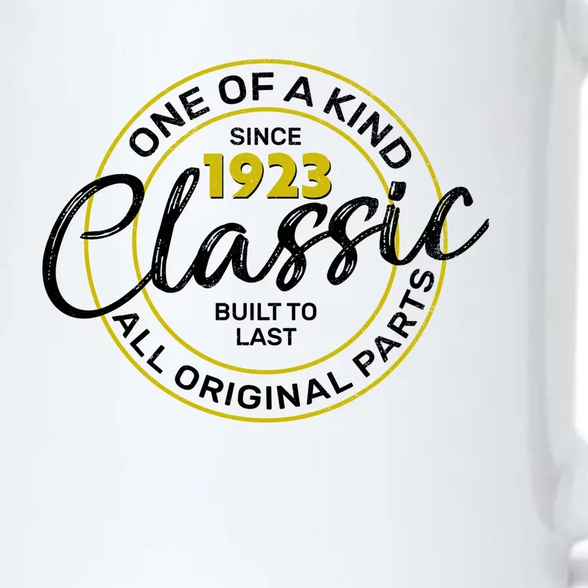 One Of A Kind Since 1923 Classic 100th Birthday Black Color Changing Mug