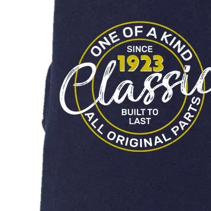 One Of A Kind Since 1923 Classic 100th Birthday Doggie 3-End Fleece Hoodie