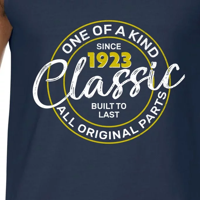 One Of A Kind Since 1923 Classic 100th Birthday Comfort Colors® Tank Top