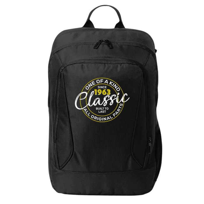 One Of A Kind Since 1963 Classic 60th Birthday City Backpack