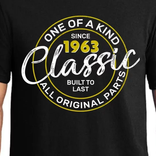 One Of A Kind Since 1963 Classic 60th Birthday Pajama Set