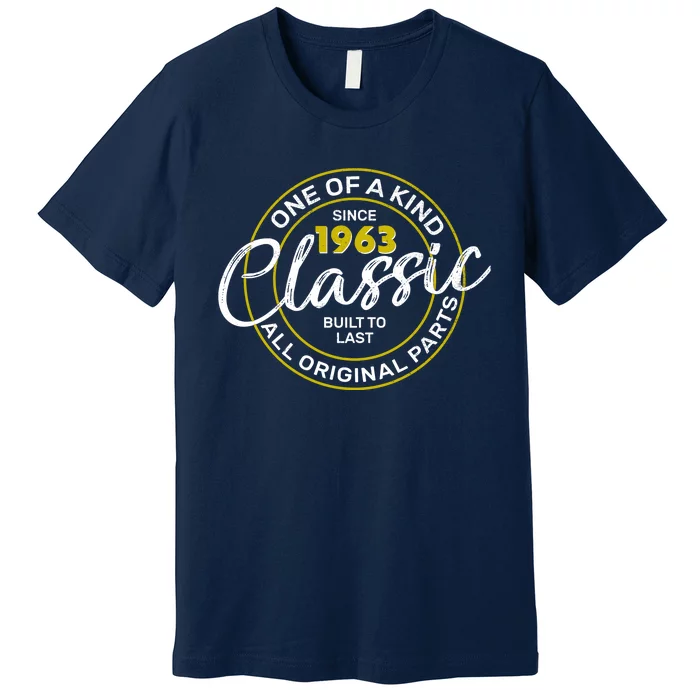 One Of A Kind Since 1963 Classic 60th Birthday Premium T-Shirt