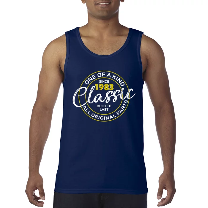 One Of A Kind Since 1983 Classic 40th Birthday Tank Top