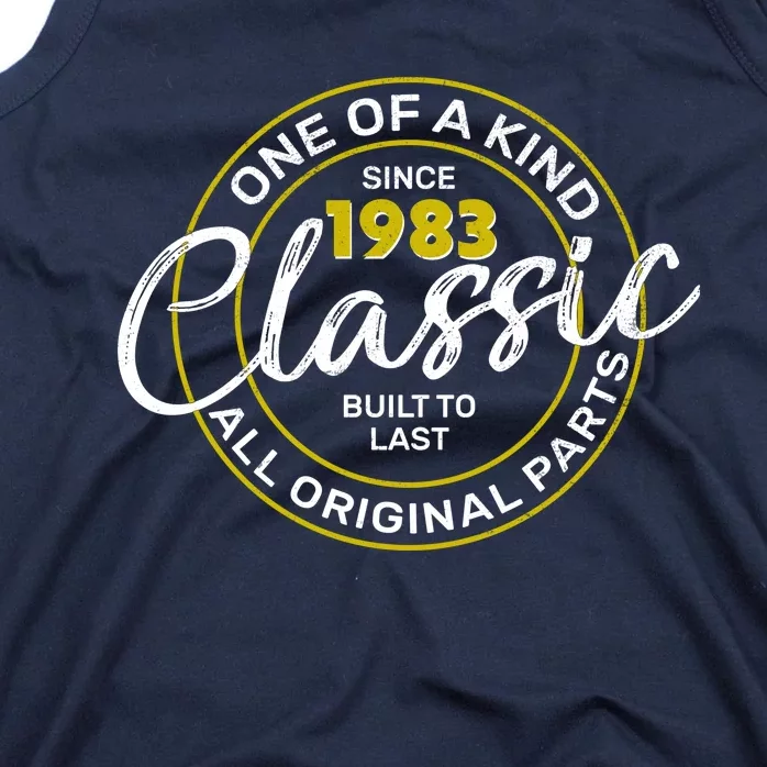 One Of A Kind Since 1983 Classic 40th Birthday Tank Top