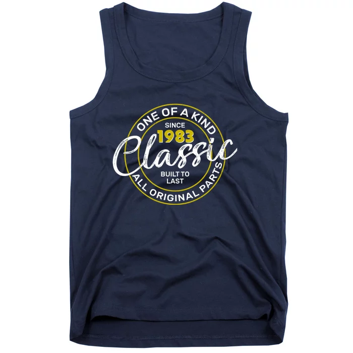 One Of A Kind Since 1983 Classic 40th Birthday Tank Top