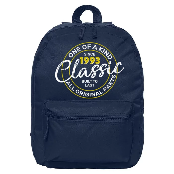 One Of A Kind Since 1993 Classic 30th Birthday 16 in Basic Backpack