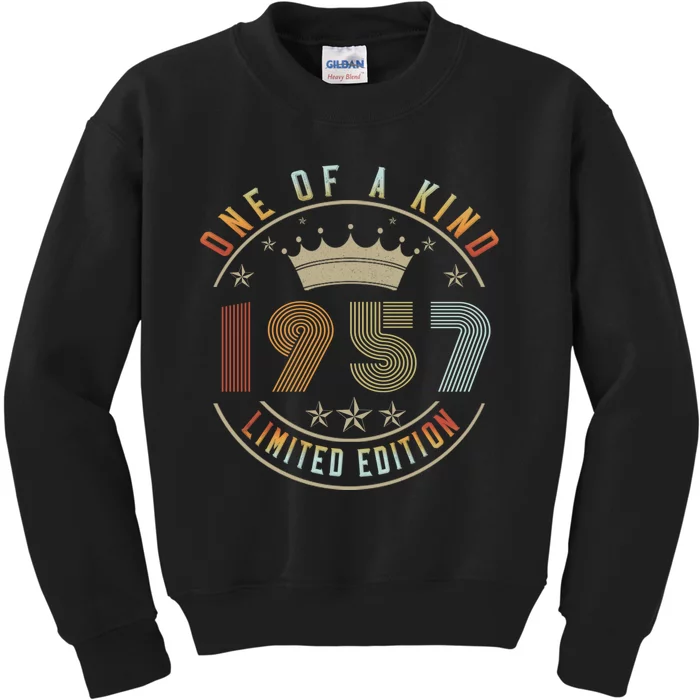 One Of A Kind 1957 Limited Edition Kids Sweatshirt