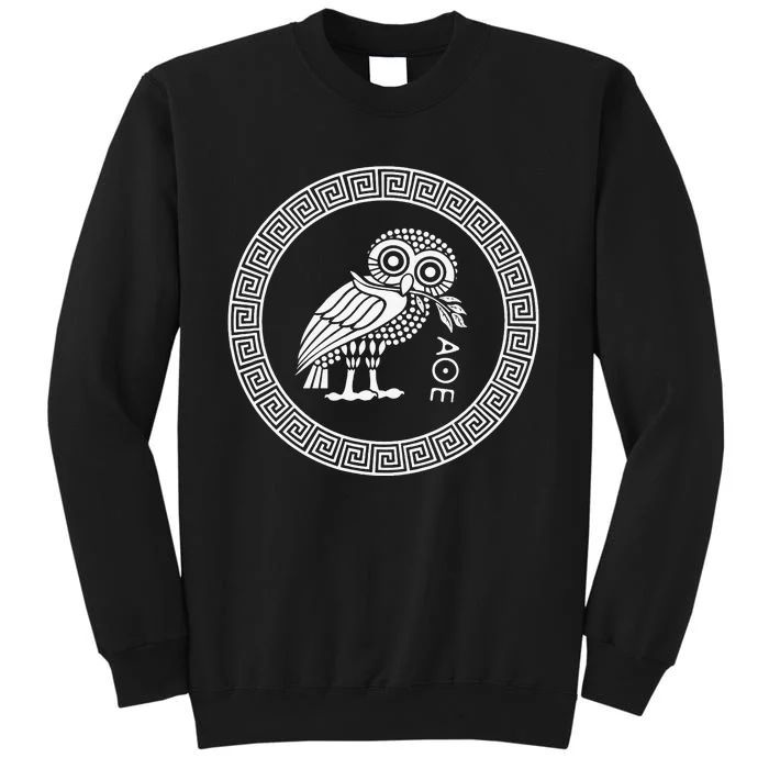 Owl of Athena funny saying quotes Sweatshirt