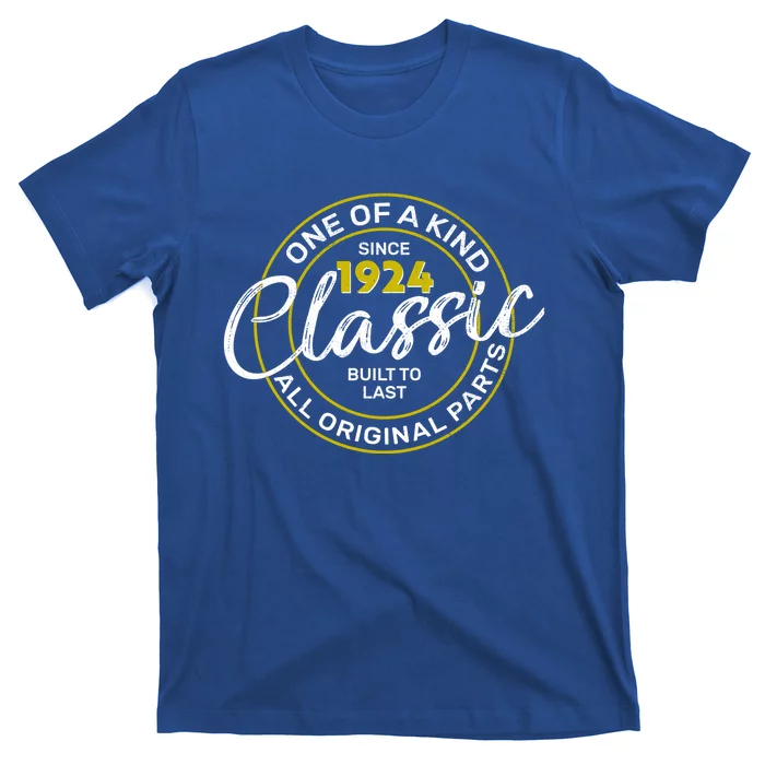 One Of A Kind Since 1924 Classic 100th Birthday T-Shirt