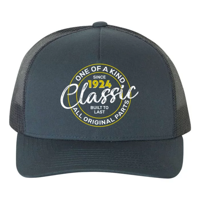 One Of A Kind Since 1924 Classic 100th Birthday Yupoong Adult 5-Panel Trucker Hat