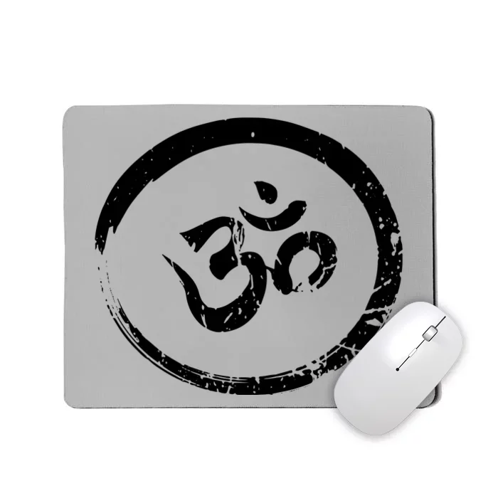 Ohm Om Aum Yoga Meditation Spiritual Namaste Gift Hoodie Mousepad