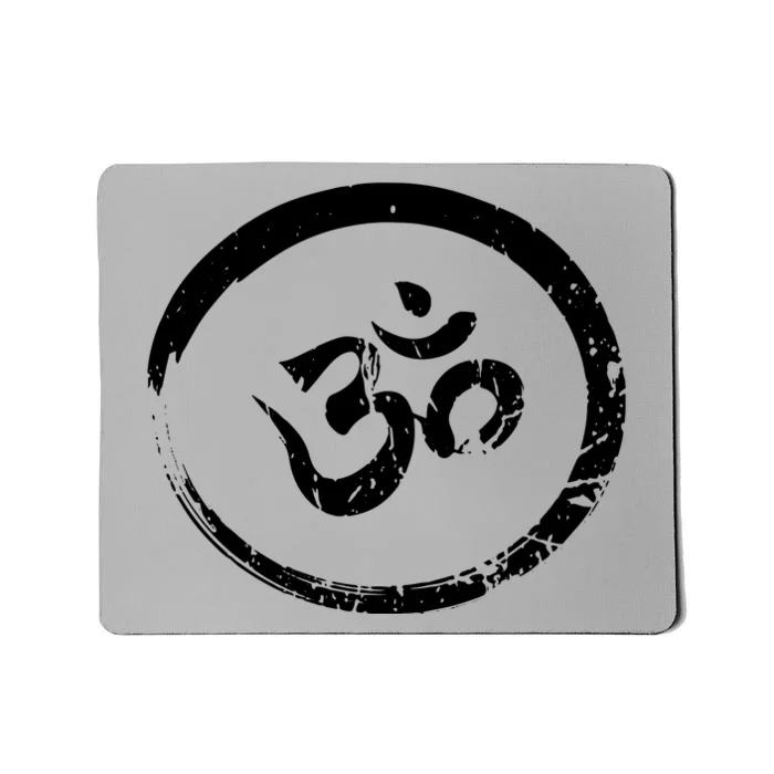 Ohm Om Aum Yoga Meditation Spiritual Namaste Gift Hoodie Mousepad