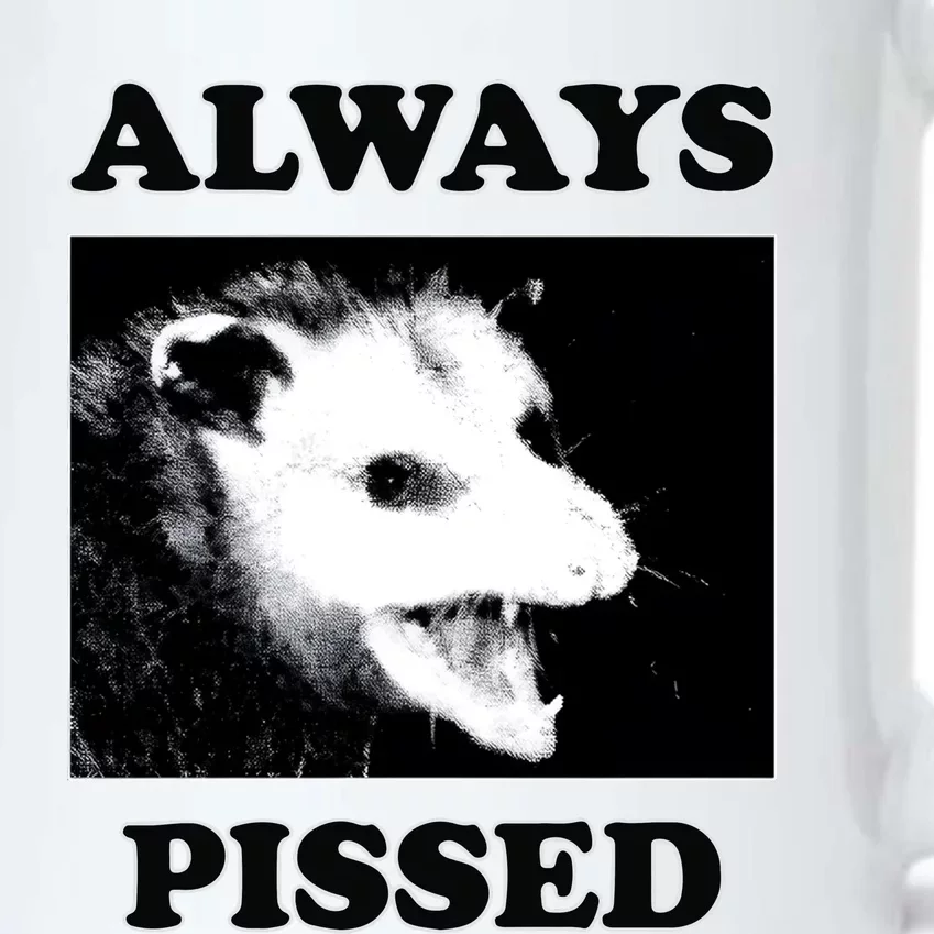 Opossum Opossum Always Pissed Black Color Changing Mug