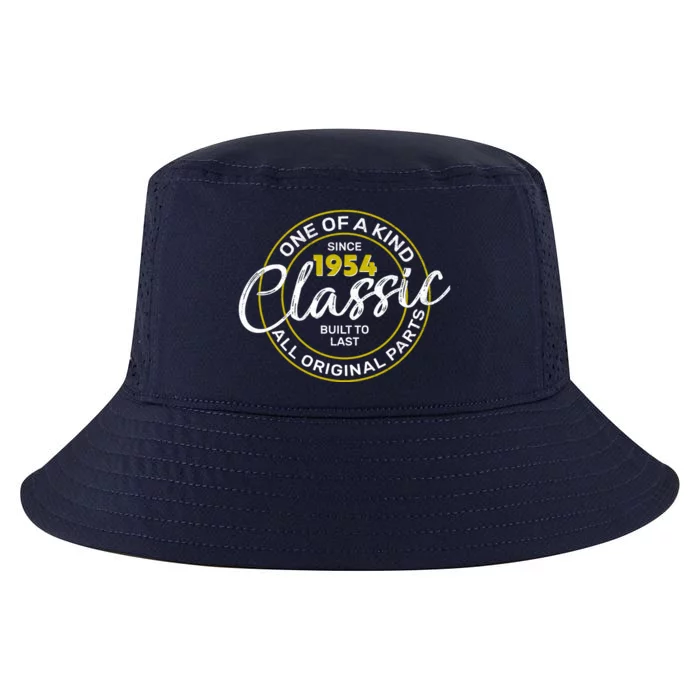 One Of A Kind Since 1954 Classic 70th Birthday Cool Comfort Performance Bucket Hat