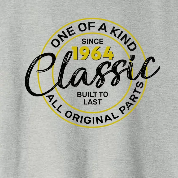 One Of A Kind Since 1964 Classic 60th Birthday Women's Crop Top Tee