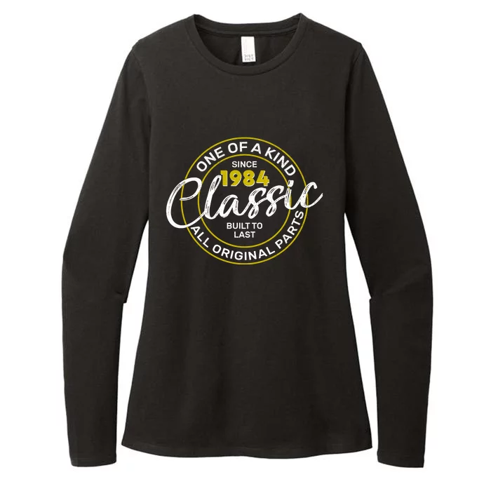 One Of A Kind Since 1984 Classic 40th Birthday Womens CVC Long Sleeve Shirt