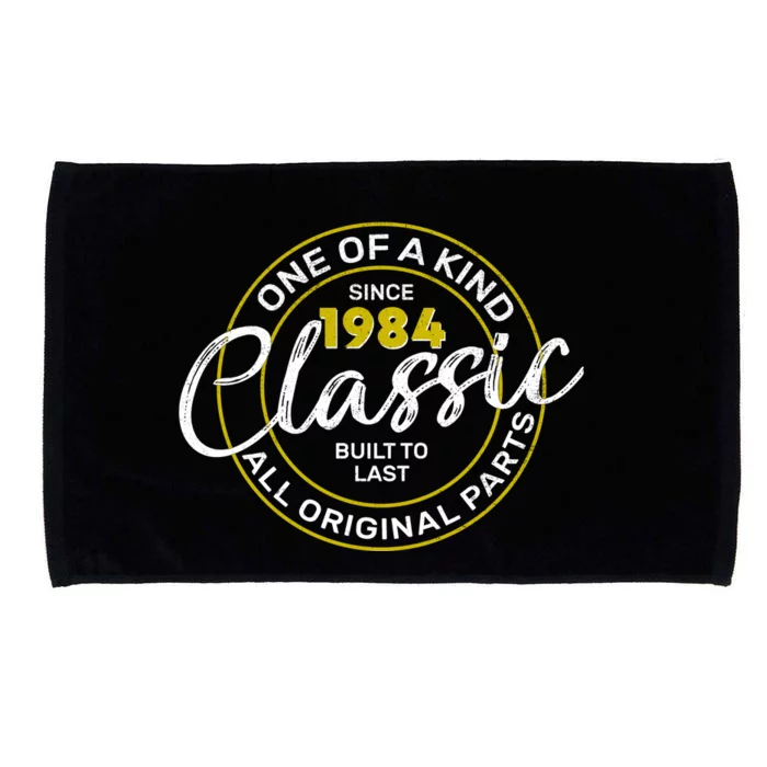 One Of A Kind Since 1984 Classic 40th Birthday Microfiber Hand Towel