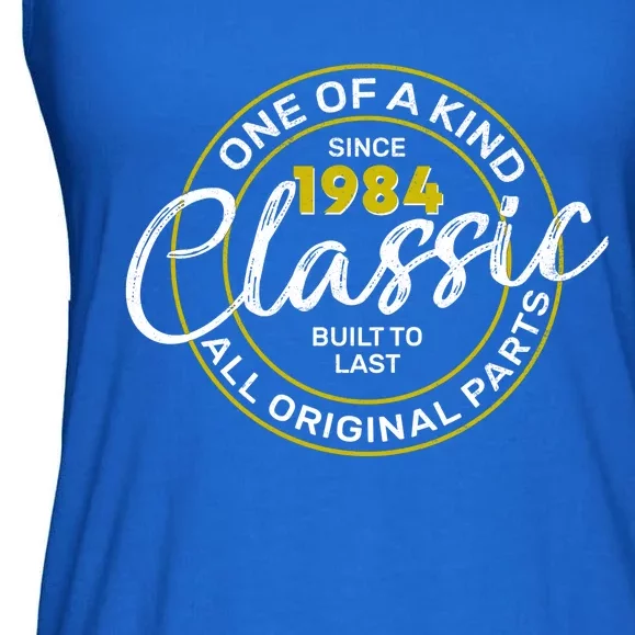 One Of A Kind Since 1984 Classic 40th Birthday Ladies Essential Flowy Tank