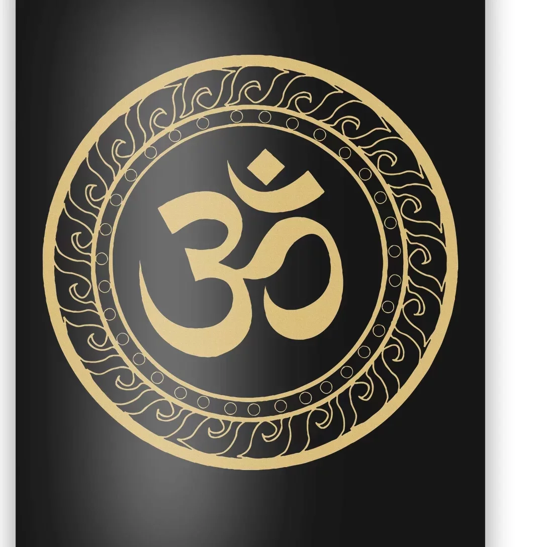 Om Ohm Aum Symbol Spiritual Yoga Poster