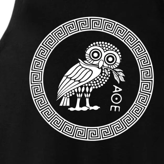 Owl Of Athena Ladies Tri-Blend Wicking Tank