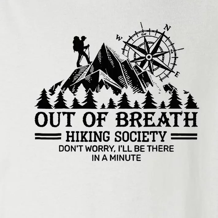 Out Of Breath Hiking Society Toddler Long Sleeve Shirt