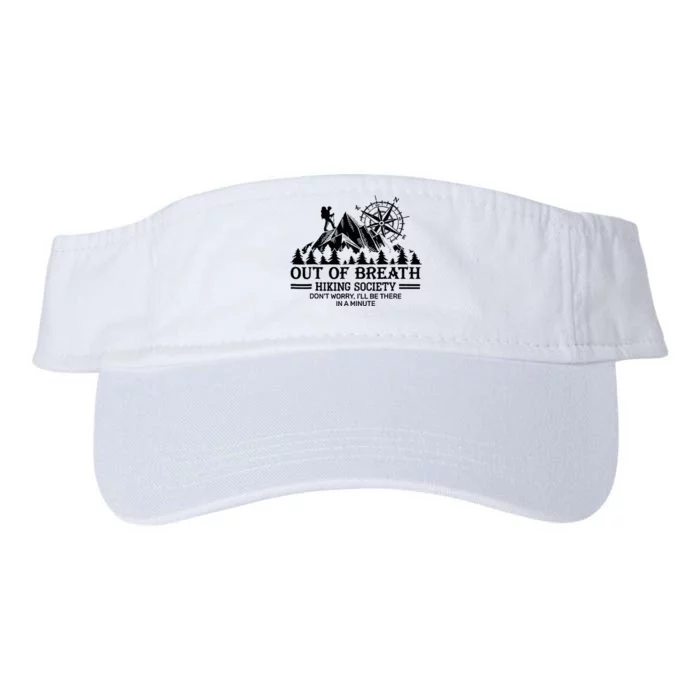 Out Of Breath Hiking Society Valucap Bio-Washed Visor