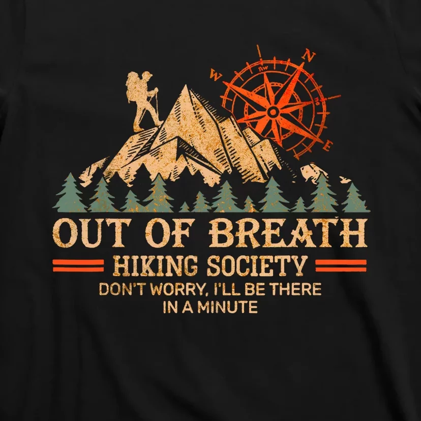 Out Of Breath Hiking Society T-Shirt