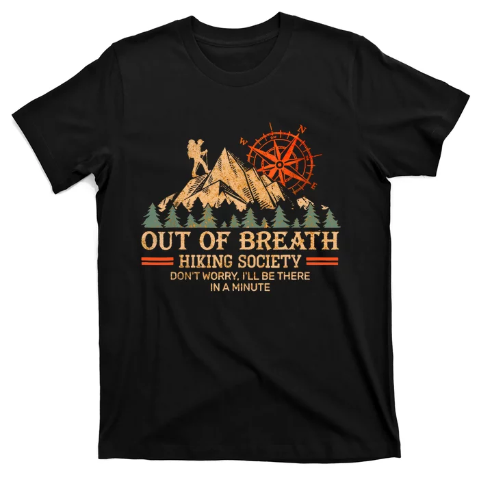 Out Of Breath Hiking Society T-Shirt