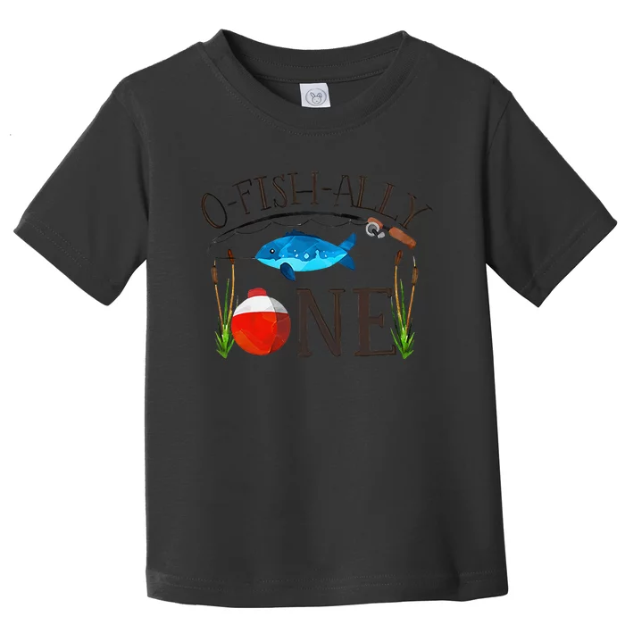 Ofishally ONE Baby O Fish Ally ONE Toddler T-Shirt