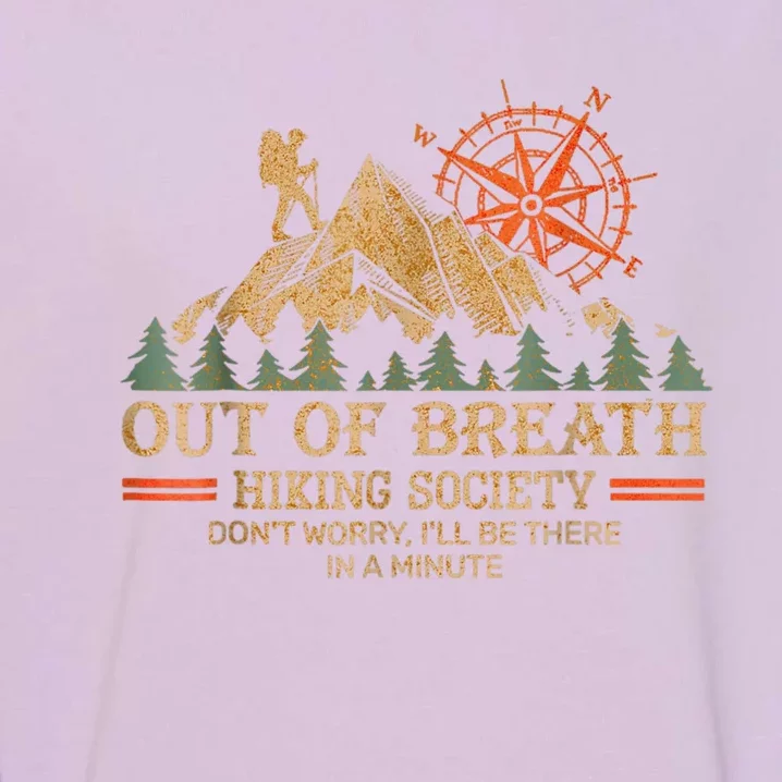 Out Of Breath Hiking Society Garment-Dyed Sweatshirt