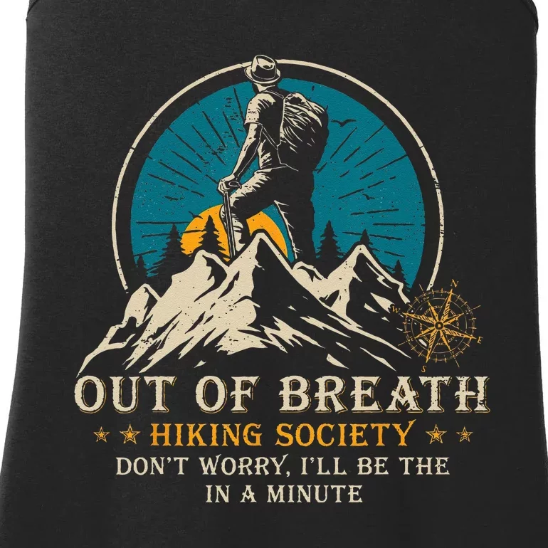 Out Of Breath Hiking Society Ladies Essential Tank