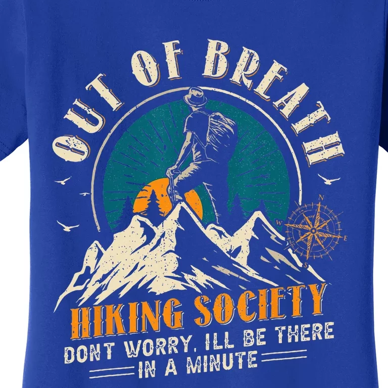 Out Of Breath Hiking Society Women's T-Shirt