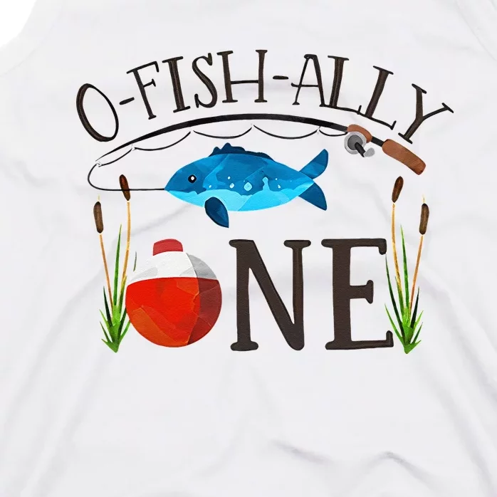 Ofishally One First Birthday PNG Sublimation Design Fishing PNG