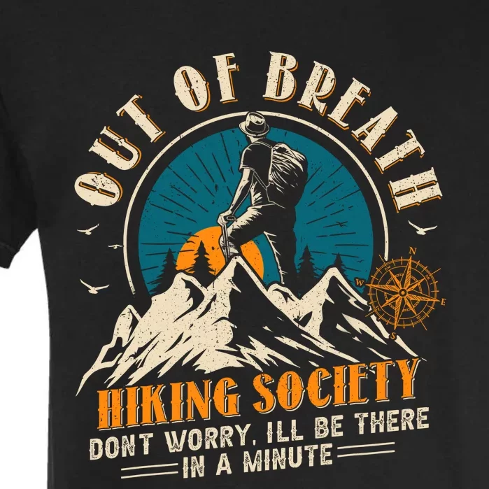 Out Of Breath Hiking Society Garment-Dyed Heavyweight T-Shirt