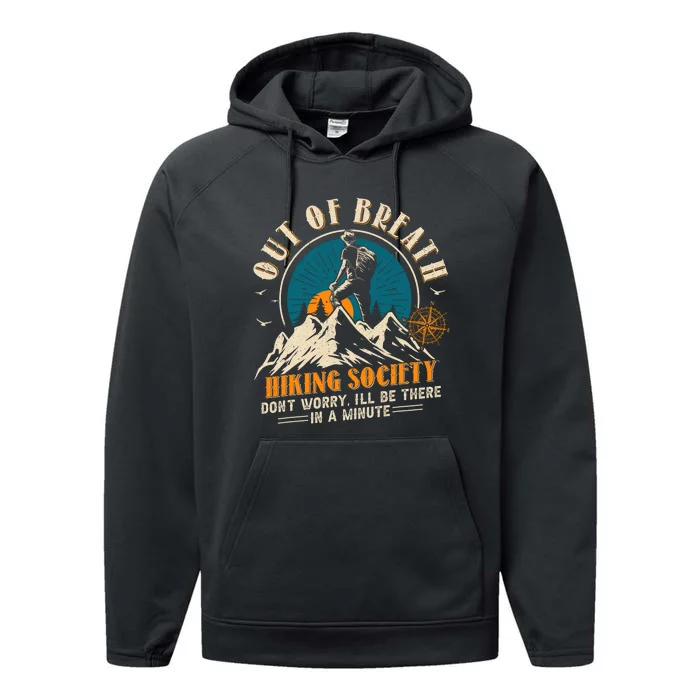 Out Of Breath Hiking Society Performance Fleece Hoodie