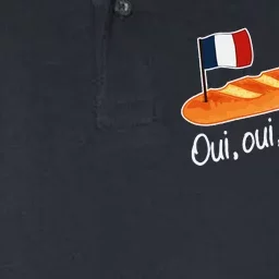 Oui Oui Baguette French Bread France Lover Francophile Softstyle Adult Sport Polo