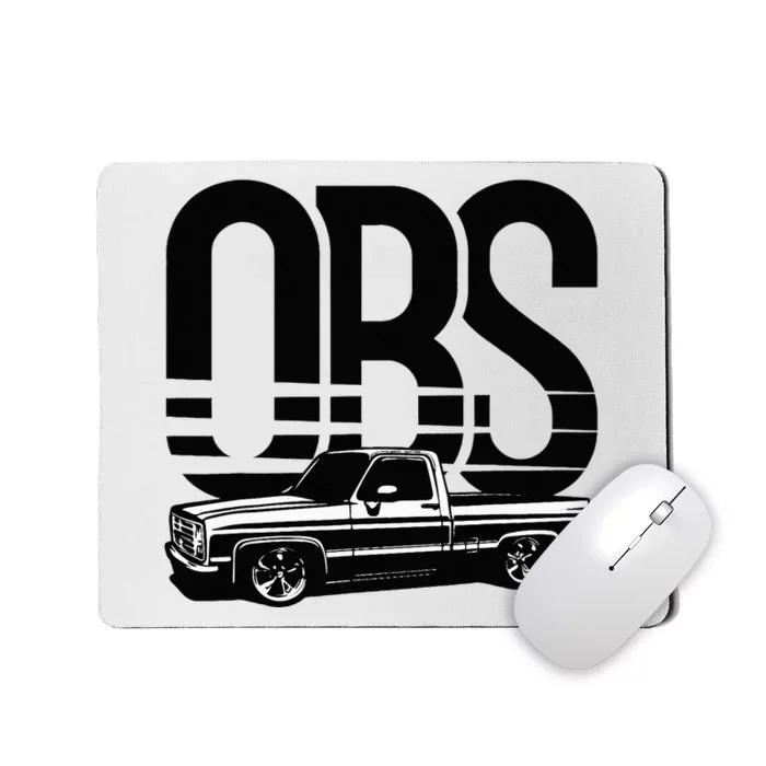 OBS Old Body Style Lowered Truck Vintage Car Show Mousepad