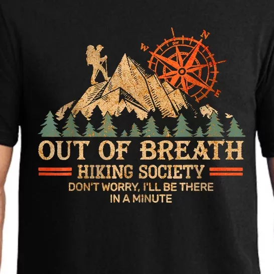 Out Of Breath Hiking Society Pajama Set