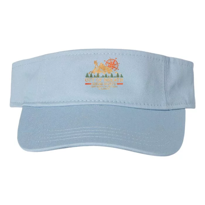 Out Of Breath Hiking Society Valucap Bio-Washed Visor