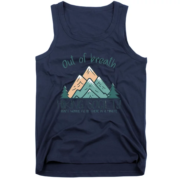 Out Of Breath Hiking Society Hiker Tank Top