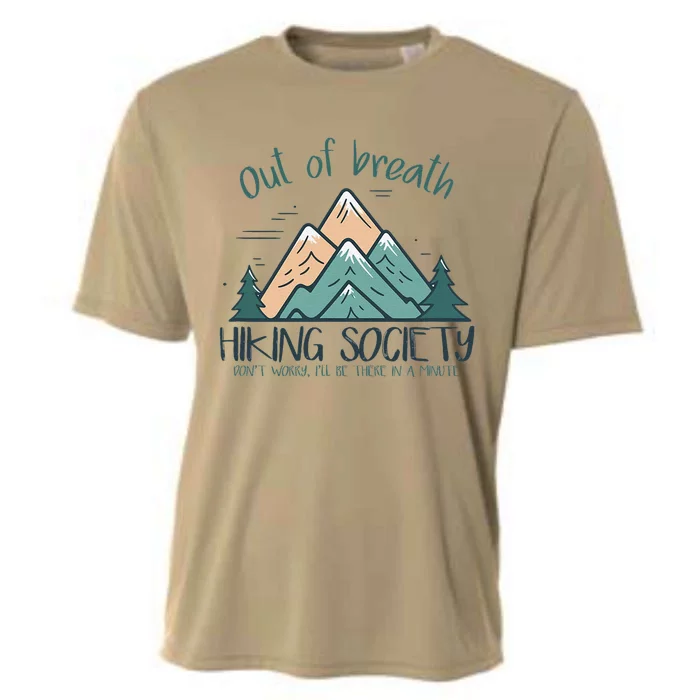 Out Of Breath Hiking Society Hiker Cooling Performance Crew T-Shirt