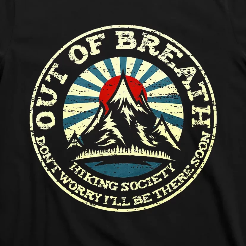 Out Of Breath Hiking Society T-Shirt