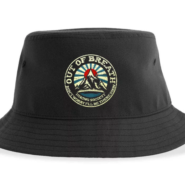 Out Of Breath Hiking Society Sustainable Bucket Hat