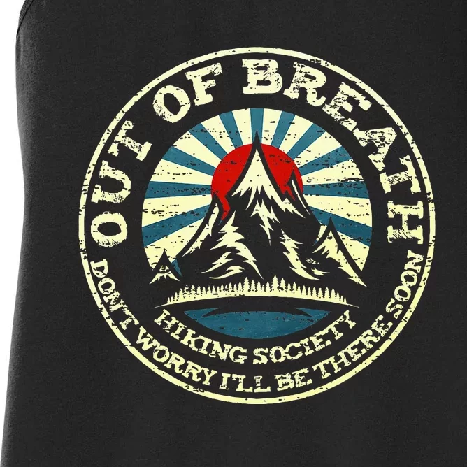 Out Of Breath Hiking Society Women's Racerback Tank