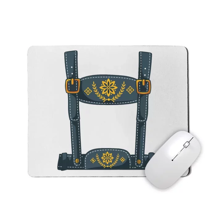 Oktoberfest Outfit Boy Lederhosen Costume Mousepad